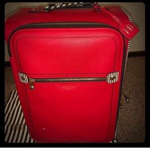 Henri Bendel Leather Suitcase
